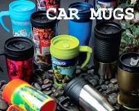 plastic car mugs